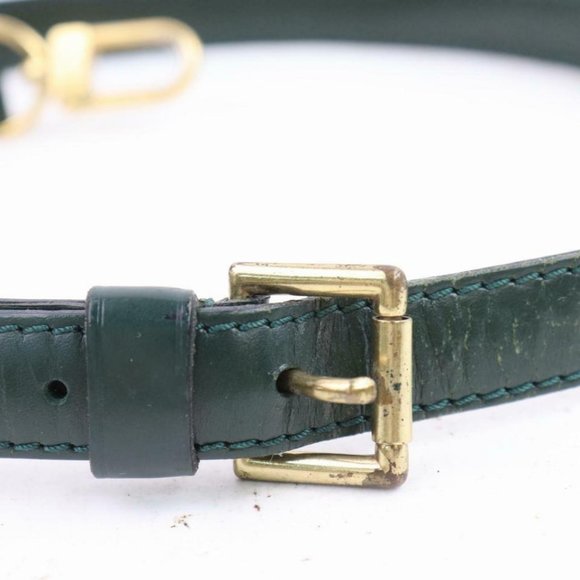Louis Vuitton Rare Dark Green Leather Strap Taiga main image 10